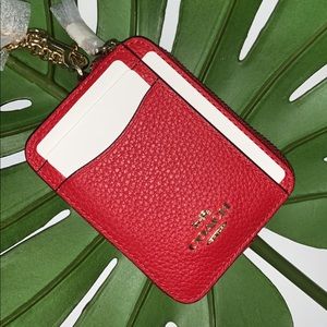 Coach Zip Card Case Wallet
